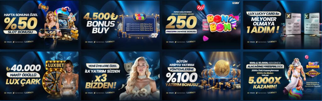 luxbet bonusları